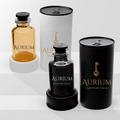 Aurium Couple Combo perfume gift set featuring Floreo and Sapphire Sails fragrances, combining floral and woody scent characters for a versatile pairing