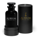 Black Aurium Sapphire Sails perfume bottle and packaging 