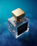 Crimson Blue men's Eau de Parfum with a sweet, musky and woody scent