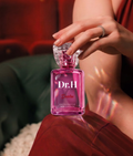 Dr. H Desire women's Eau de Parfum with a vibrant fruity opening, a floral heart and a warm, sensual base