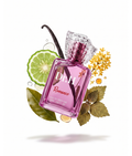 Dr. H Romance women's Eau de Parfum opening with refreshing tea, bergamot and osmanthus, followed by orchid, jasmine and rose with a warm vanilla, musk and patchouli base