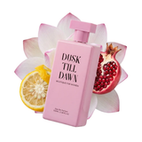Dusk Till Dawn women's Eau de Parfum 100ml with icy fruits, yuzu and pomegranate, followed by peony, lotus flower and magnolia with a smooth musk, mahogany and amber base
