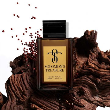 Solomon's Treasure men's fragrance with a rich, masculine scent character designed for a bold and confident impression