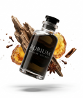 Aurium Traveler Voyage perfume bottle with spices and woody notes